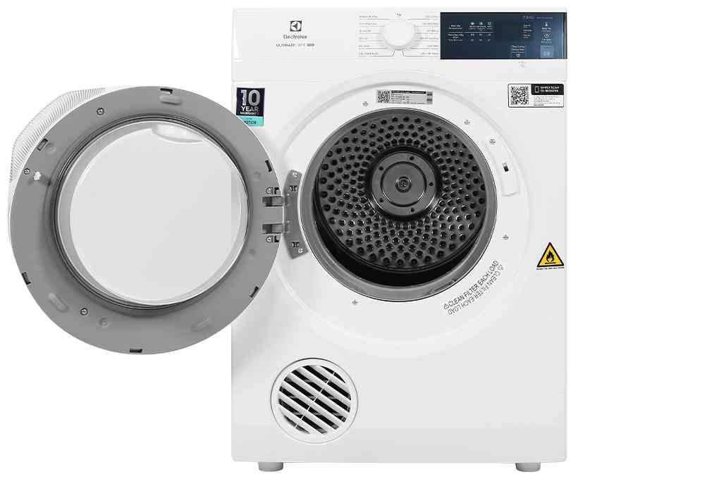 Máy Sấy Thông Hơi Electrolux UltimateCare 7.5 Kg EDV754H3WB