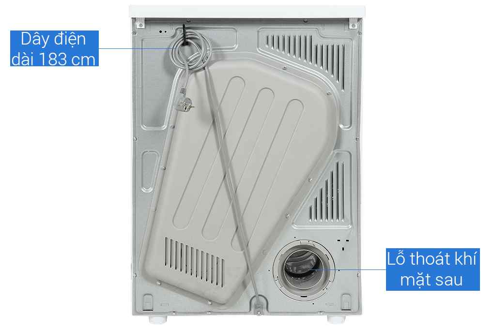 Máy Sấy Thông Hơi Electrolux UltimateCare 7.5 Kg EDV754H3WB