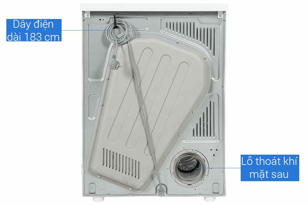 Máy Sấy Thông Hơi Electrolux 8.5 Kg EDV854J3WB