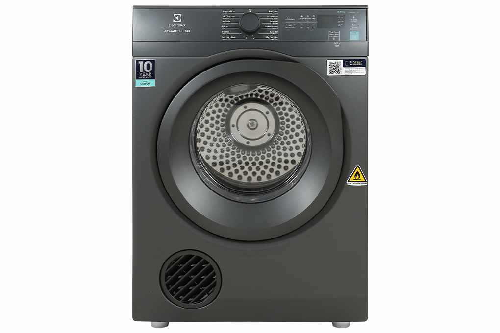 Máy Sấy Thông Hơi Electrolux UltimateCare 8.5 Kg EDV854N3SB