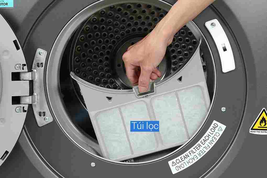 Máy Sấy Thông Hơi Electrolux UltimateCare 8.5 Kg EDV854N3SB