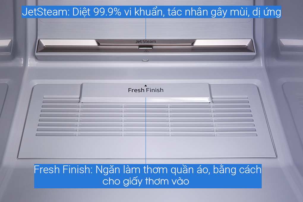 Tủ Chăm Sóc Áo Quần Thông Minh Samsung 6 Kg DF60R8600CG/SV