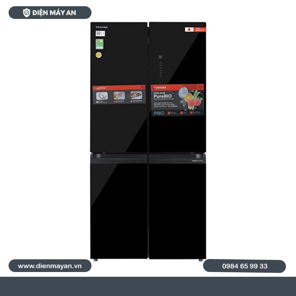 Tủ Lạnh Toshiba Inverter 474 Lít Multi Door GR-RF611WI-PGV(22)-XK - Giá Tốt Nhất