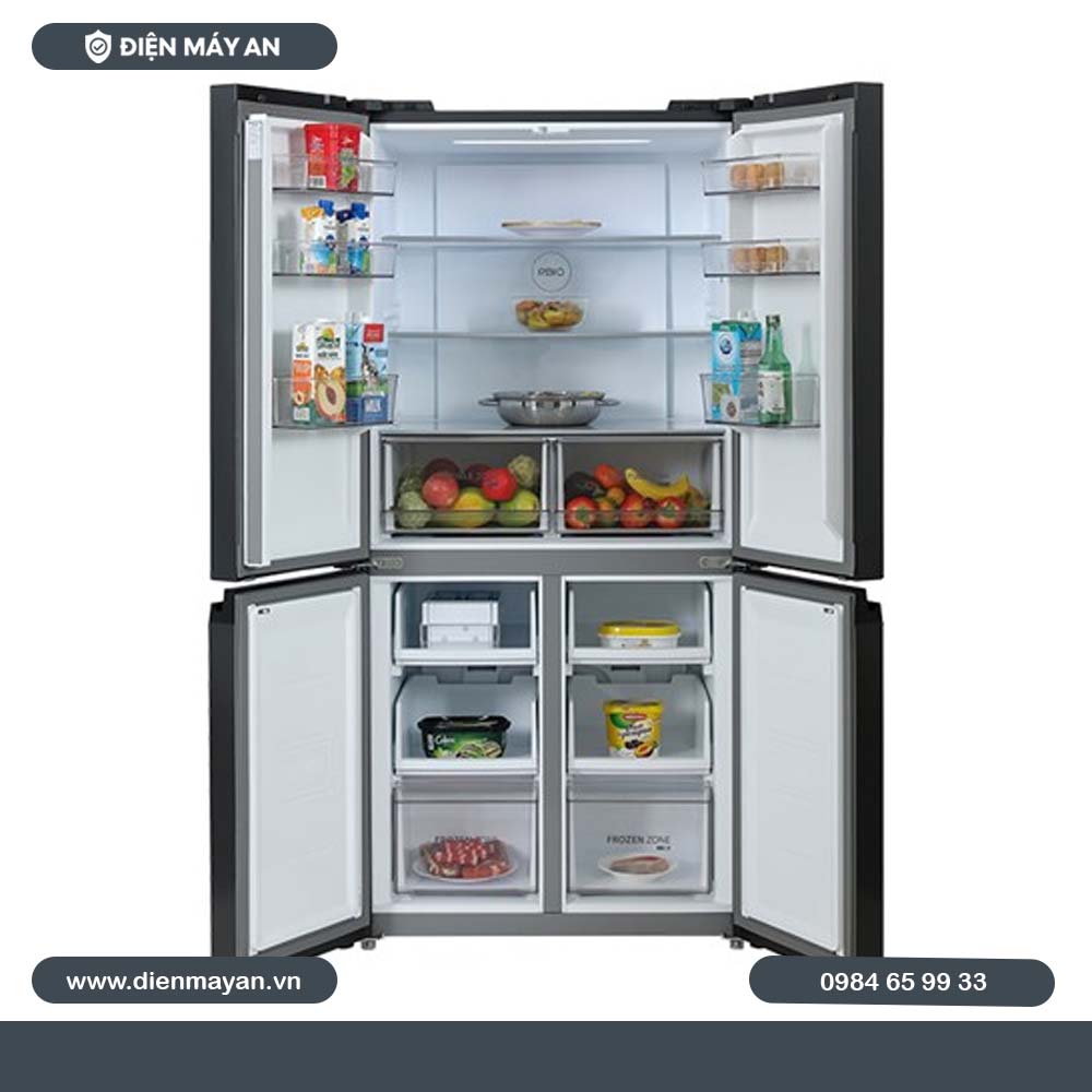 Tủ Lạnh Toshiba Inverter 474 Lít Multi Door GR-RF611WI-PGV(22)-XK - Giá Tốt Nhất