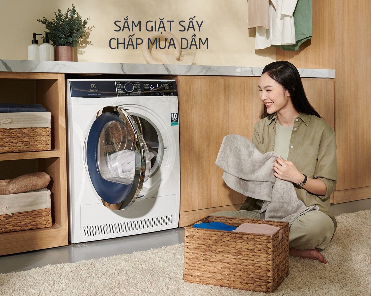 Có Nên Mua Máy Sấy Quần Áo Electrolux Cho Gia Đình Không