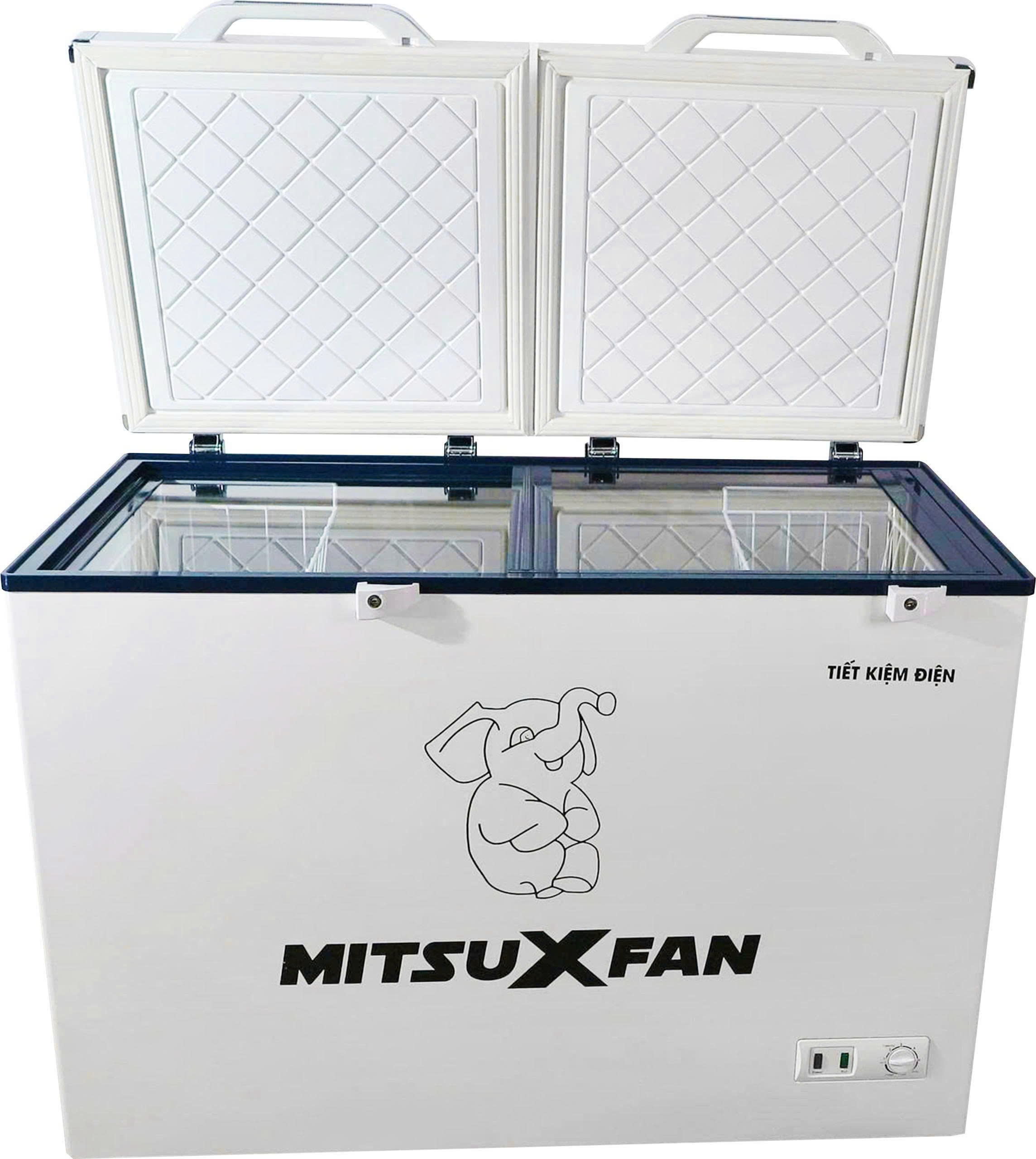 Tủ đông Mitsuxfan MF1-4066EPW lồng inox 304