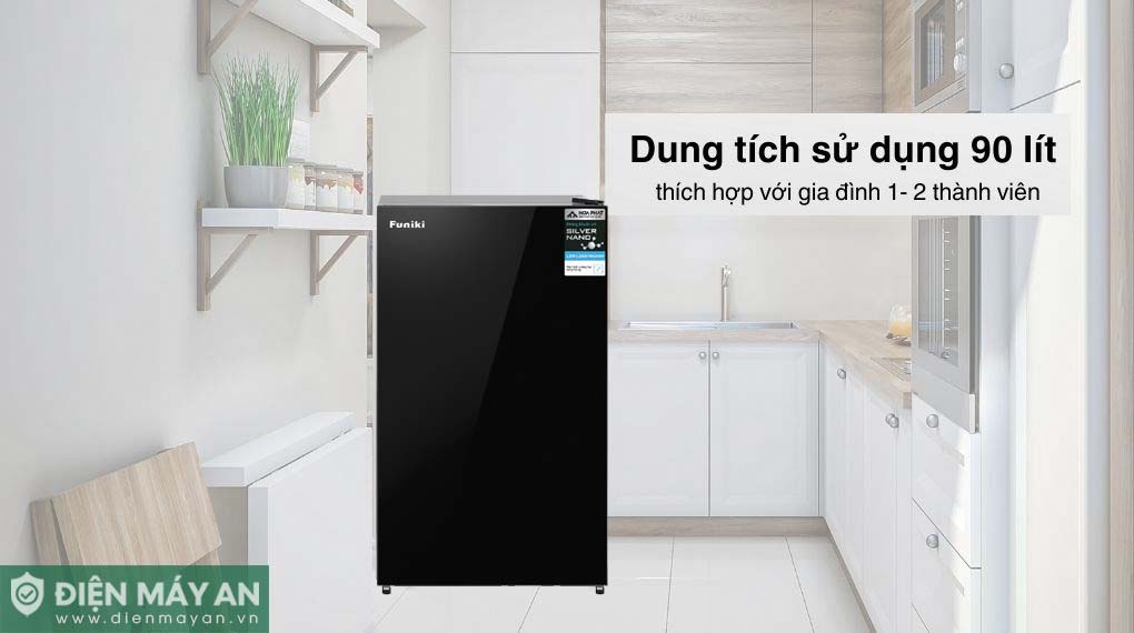 Tủ Lạnh Mini Funiki Cánh Kính 90 Lít HR S690GB - thiết kế