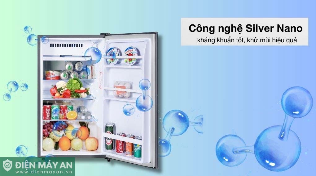 Tủ Lạnh Mini Funiki Cánh Kính 90 Lít HR S690GB - công nghệ kháng khuẩn, khử mùi