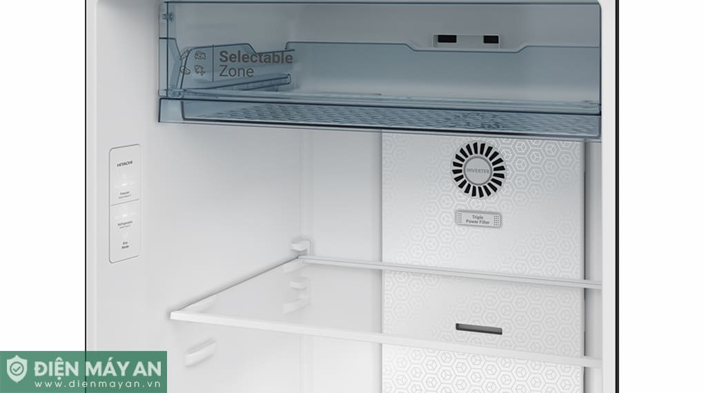 Tủ Lạnh Hitachi Inverter 409 Lít HRTN6443SAGMGVN