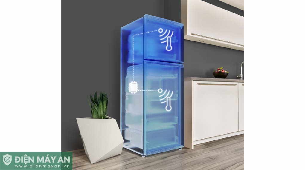 Tủ Lạnh Hitachi Inverter 409 Lít HRTN6443SAGMGVN