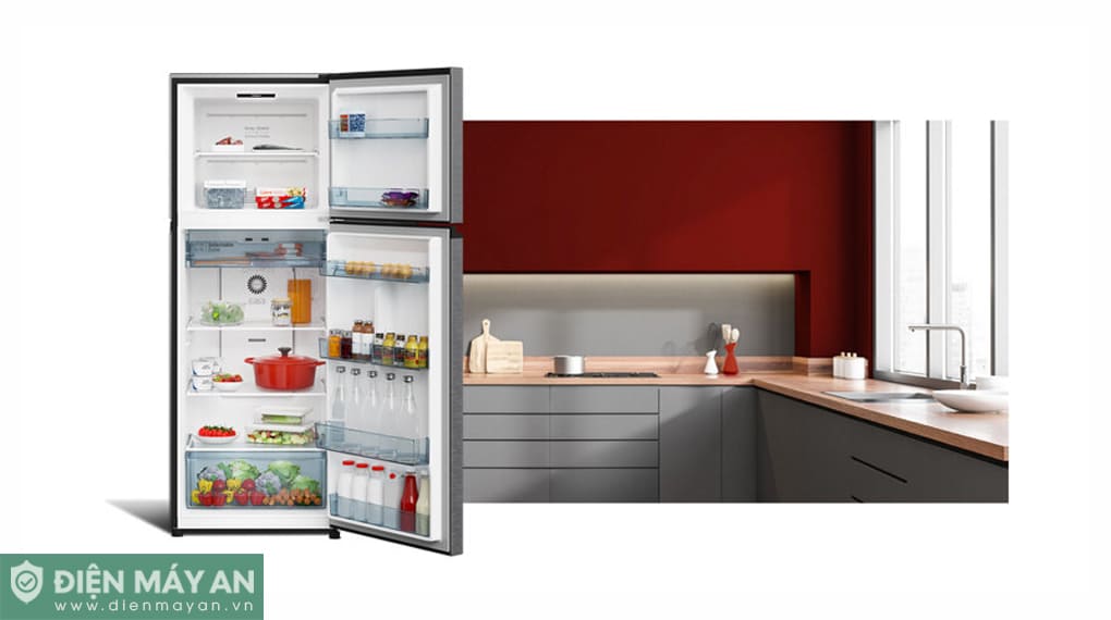 Tủ Lạnh Hitachi Inverter 344 Lít HRTN6379SGBKVN