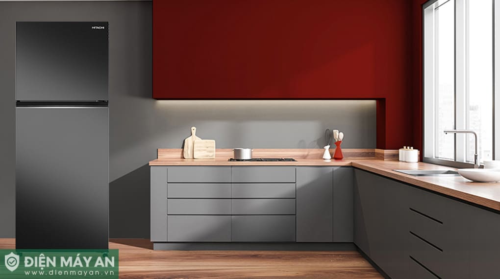 Tủ Lạnh Hitachi Inverter 374 Lít HRTN6408SUVN 