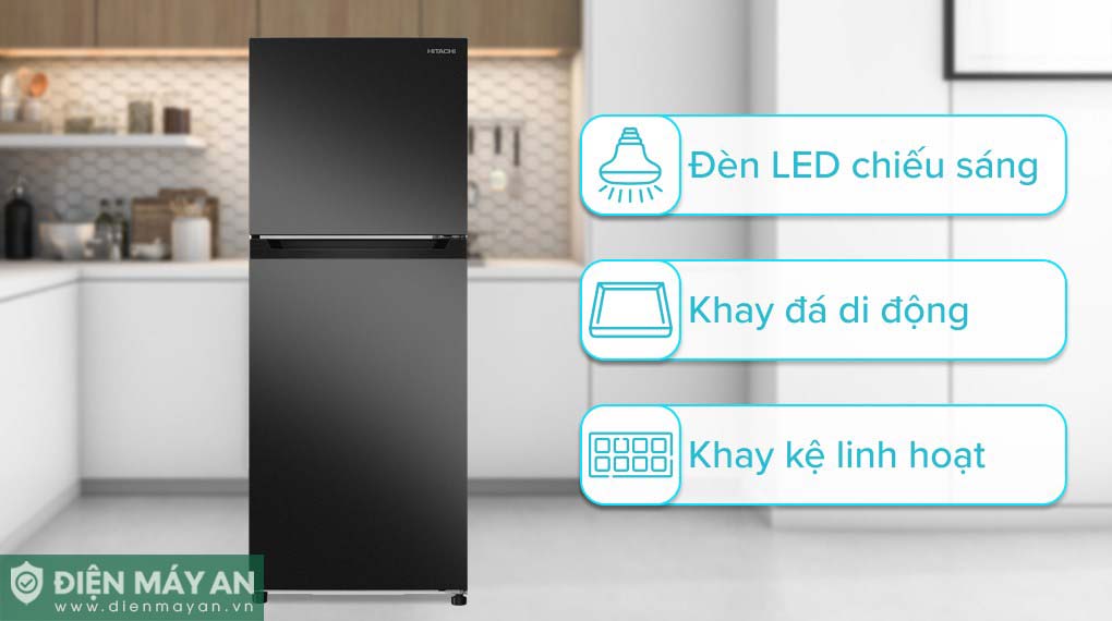 Tủ Lạnh Hitachi Inverter 210 Lít HRTN5230MUVN