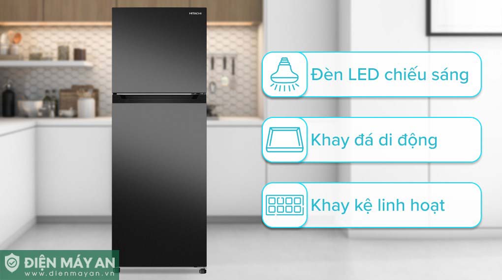 Tủ Lạnh Hitachi Inverter 240 Lít HRTN5255MFUVN