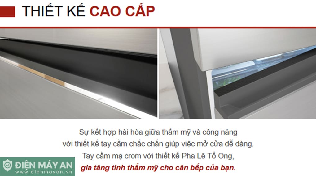 Tủ Lạnh Hitachi Inverter 374 Lít HRTN6408SAGMGVN