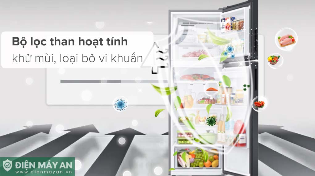 Tủ Lạnh Samsung Inverter 345 Lít RT35CG5544B1SV