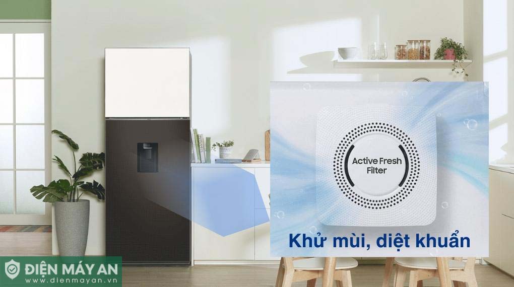 Tủ Lạnh Samsung Inverter 382 Lít Bespoke RT38CB6784C3SV