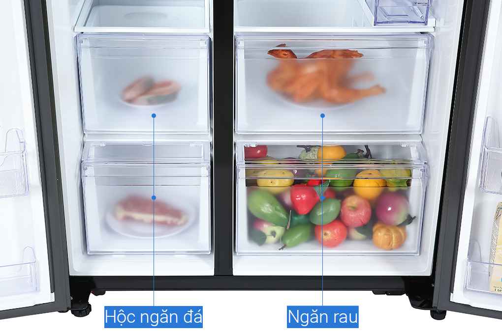 Tủ Lạnh Family Hub Samsung Inverter 616 Lít RS64T5F01B4/SV