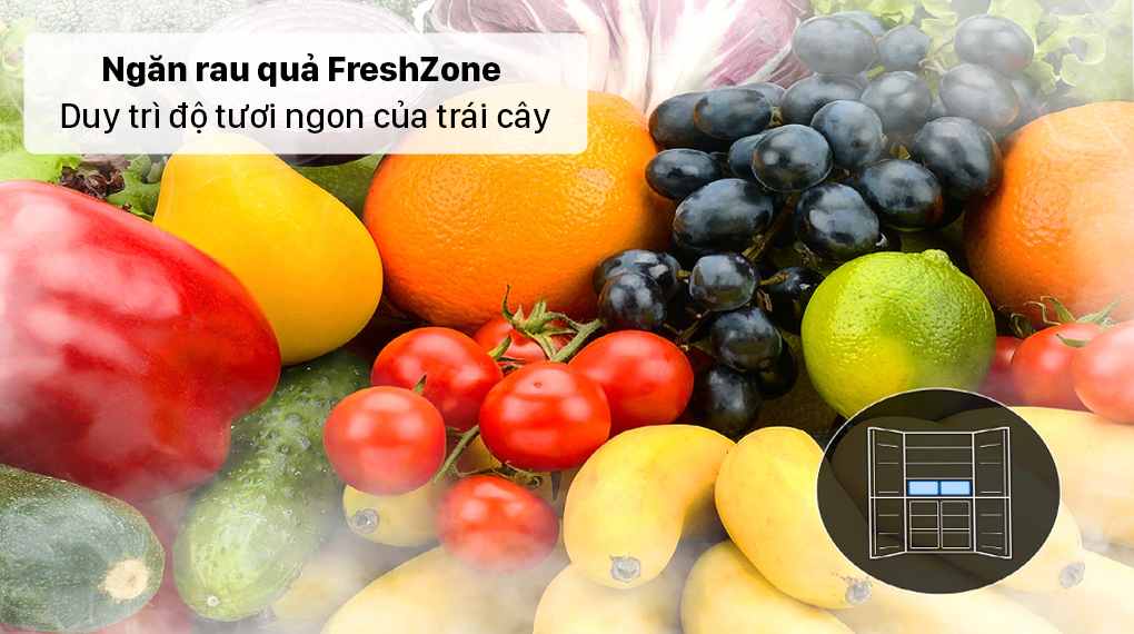 Tủ Lạnh Multi Door Samsung Inverter 488 Lít RF48A4000B4/SV