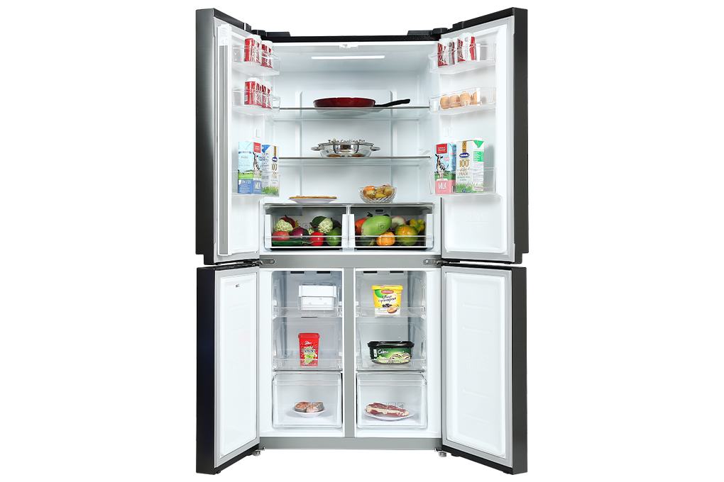 Tủ Lạnh Multi Door Samsung Inverter 488 Lít RF48A4000B4/SV