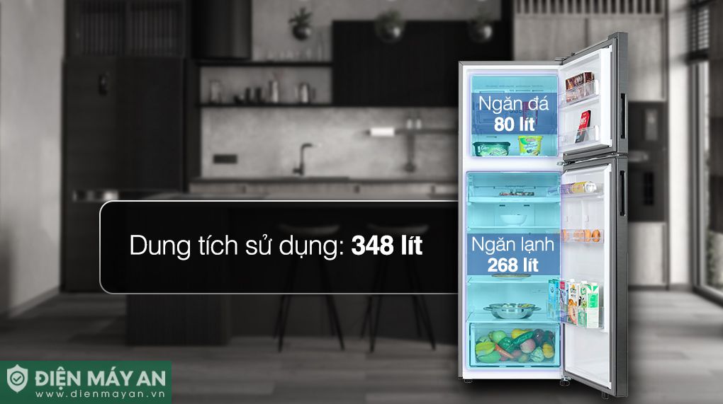 Tủ Lạnh Samsung Inverter 348 Lít RT35CG5424B1SV