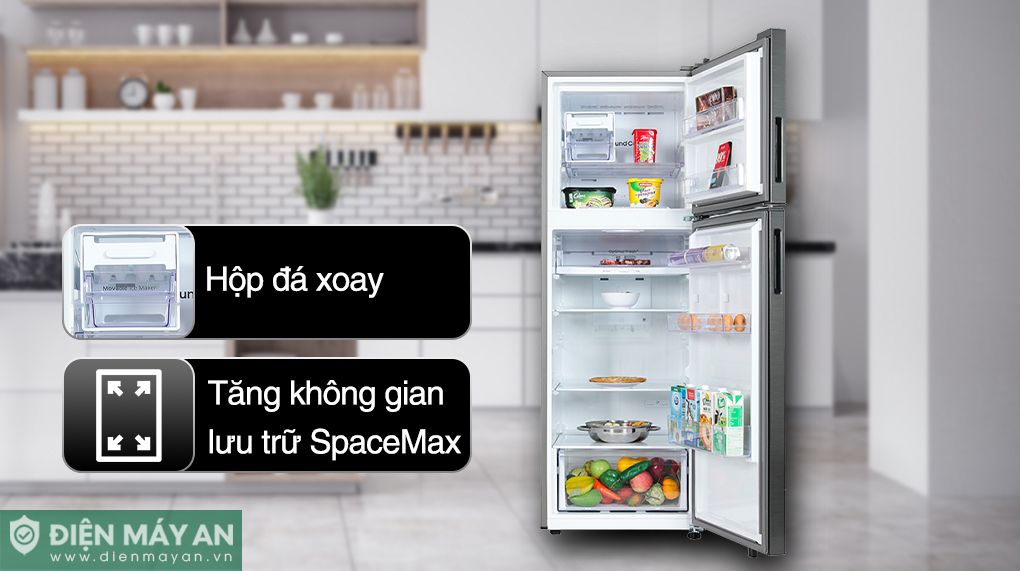 Tủ Lạnh Samsung Inverter 348 Lít RT35CG5424B1SV