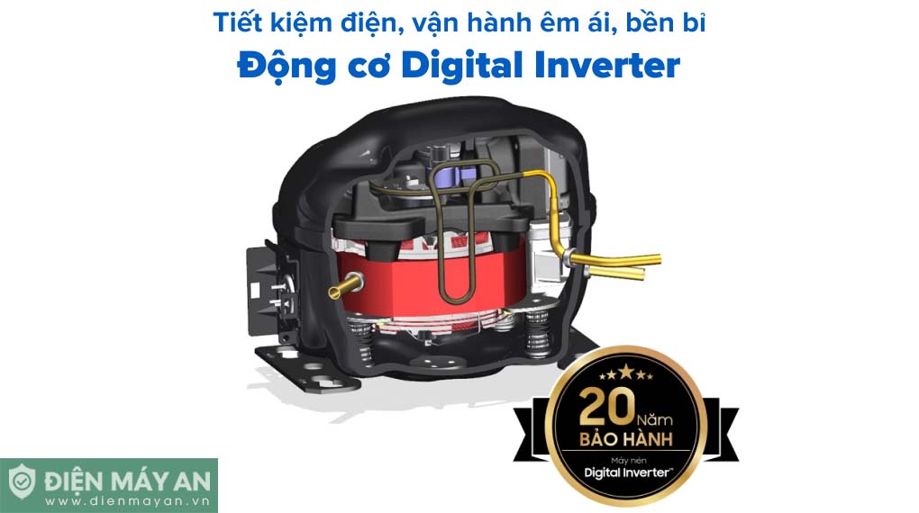 Tủ Lạnh Samsung Inverter 348 Lít RT35CG5424B1SV