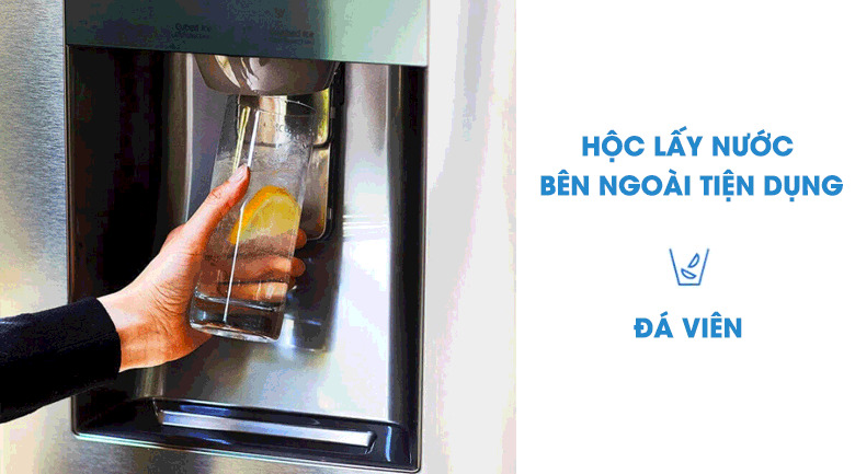 Tủ Lạnh Side By Side Samsung Inverter 635 Lít RS64R53012C/SV