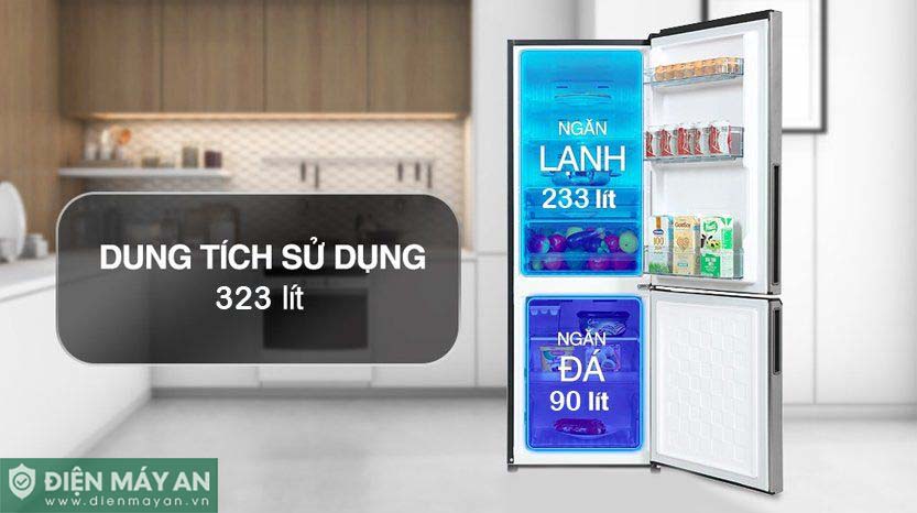 Tủ Lạnh Hitachi 323 Lít Inverter R-B340EGV1