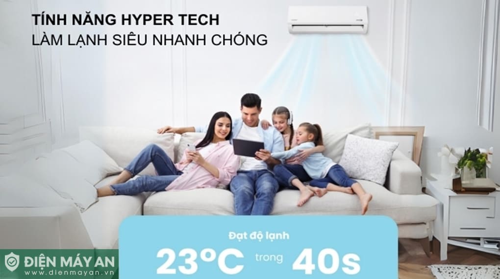 Điều Hoà Comfee Inverter 9000 BTU 1 Chiều CFS-10VAFF-V