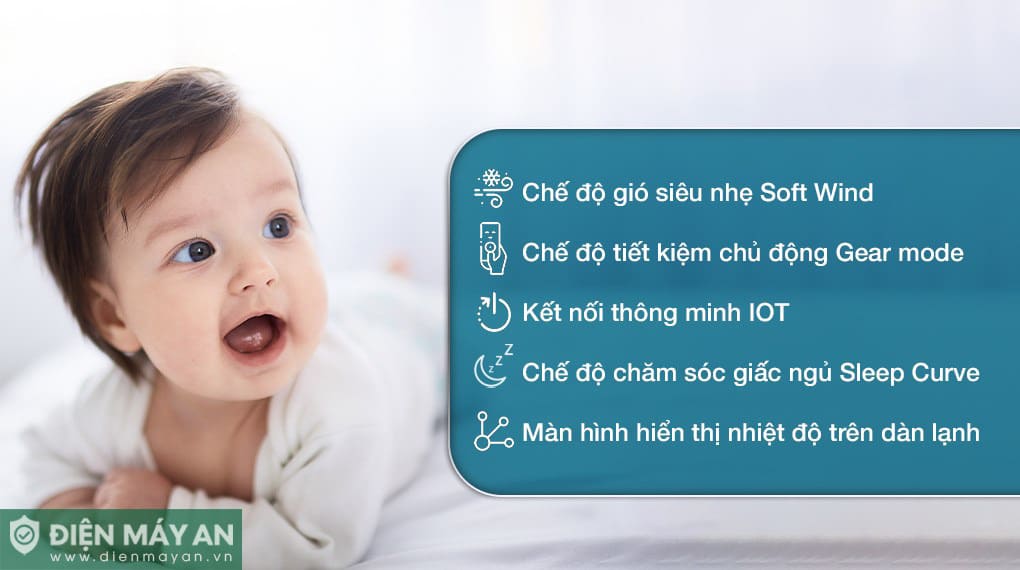 Điều Hoà Comfee Inverter 9.000 BTU 1 Chiều CFS-10VCB1