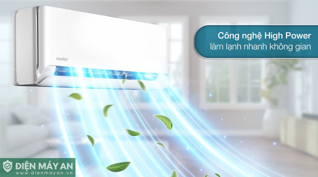 Điều Hoà Comfee Inverter 9.000 BTU 1 Chiều CFS-10VCB1