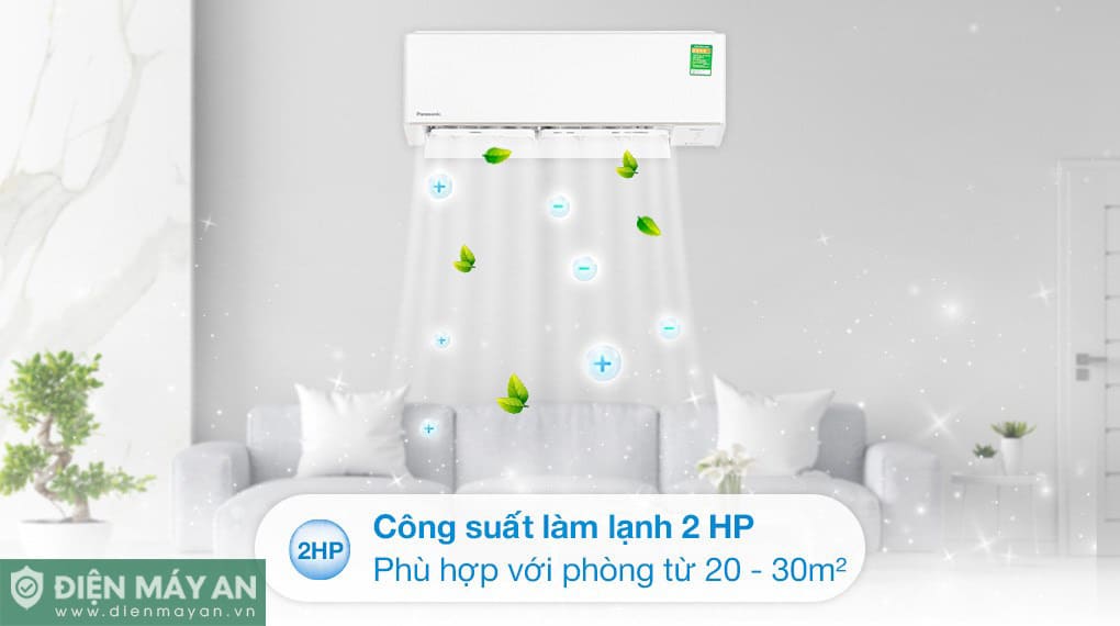 Điều Hoà Panasonic Inverter 18000 BTU 2 Chiều CU/CS-YZ18AKH-8