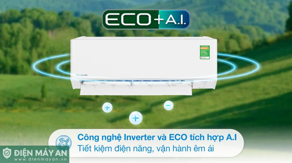 Điều Hoà Panasonic Inverter 18000 BTU 2 Chiều CU/CS-YZ18AKH-8