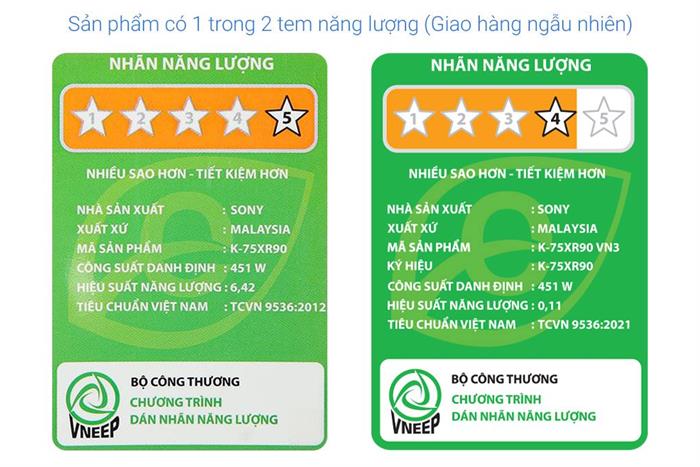 Google Tivi QLED Mini LED Sony 4K 75 Inch K-75XR90