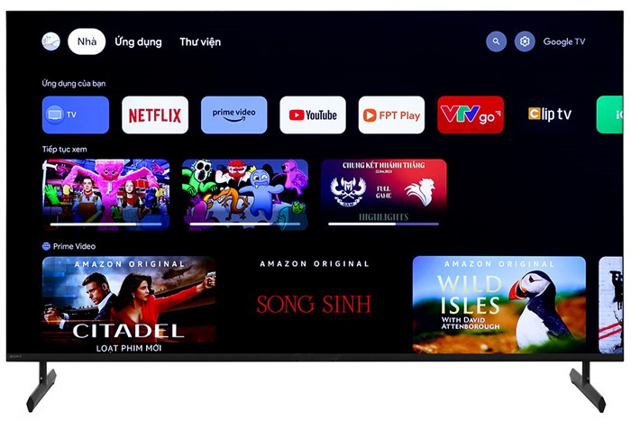 Google Tivi Sony 4K 55 Inch KD-55X85L