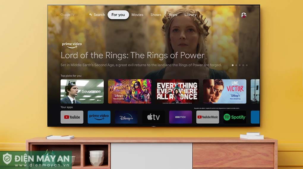 Google Tivi Sony 4K 75 Inch KD-75X80L