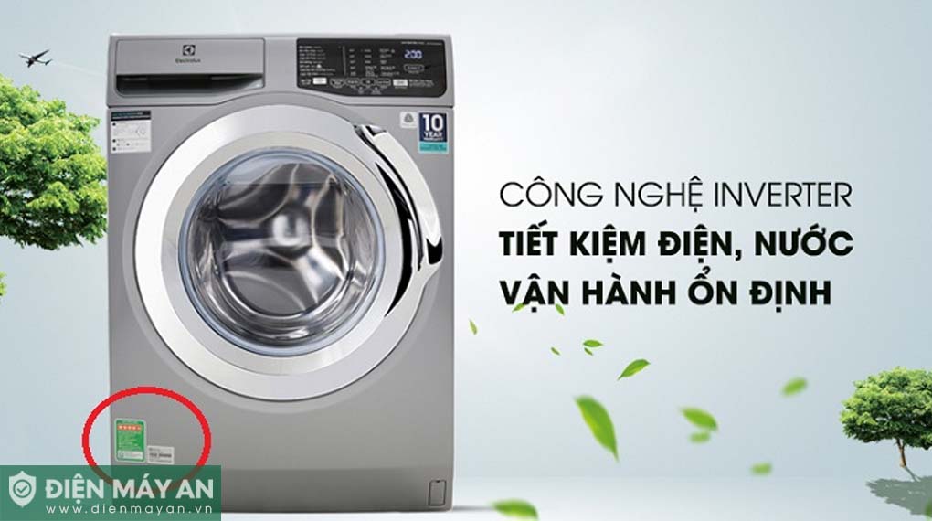 Hiệu Suất Sử Dụng Năng Lượng Trên Máy Giặt Là Gì?