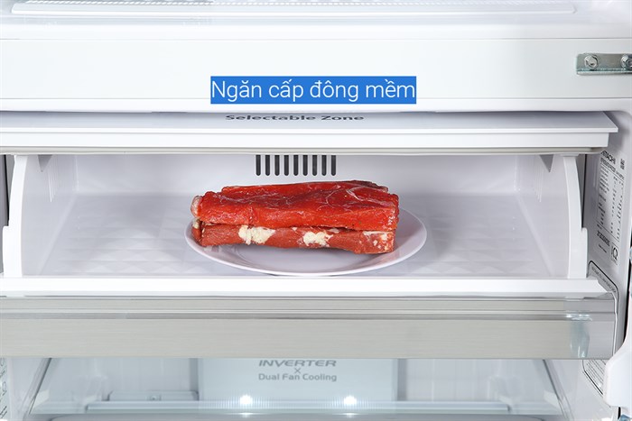 Tủ Lạnh Hitachi Inverter 349 Lít R-FVY480PGV0 GBK