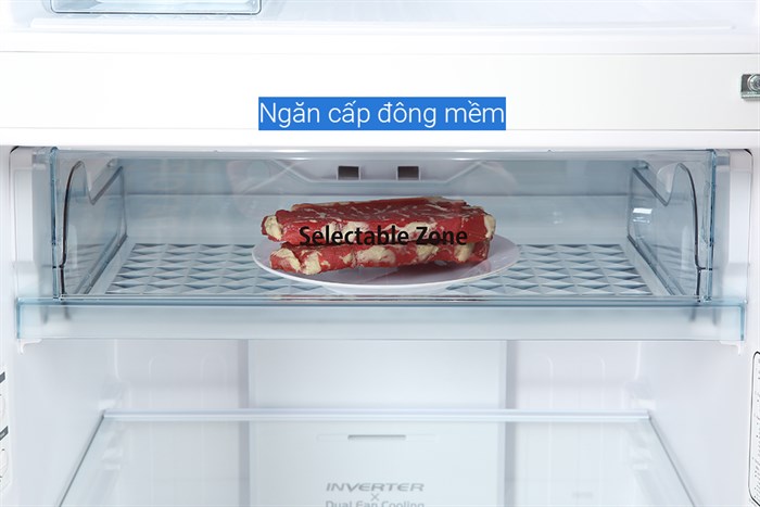 Tủ Lạnh Hitachi Inverter 339 Lít R-FVX450PGV9 GBK