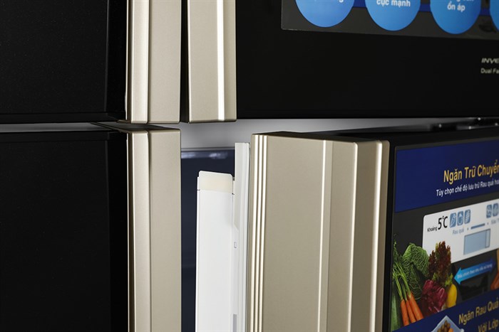 Tủ Lạnh Multi Door Hitachi Inverter 509 Lít R-FW650PGV8 GBK