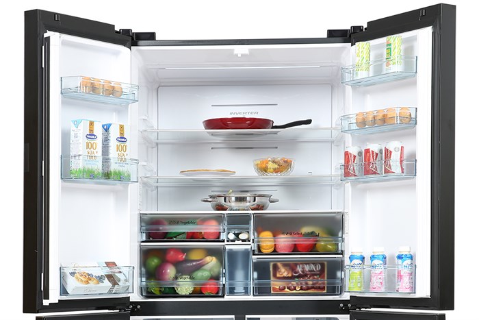 Tủ Lạnh Hitachi Inverter 569 Lít Multidoor R-WB640PGV1 GMG