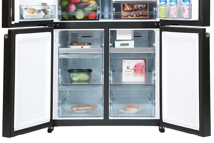 Tủ Lạnh Hitachi Inverter 569 Lít Multidoor R-WB640PGV1 GMG