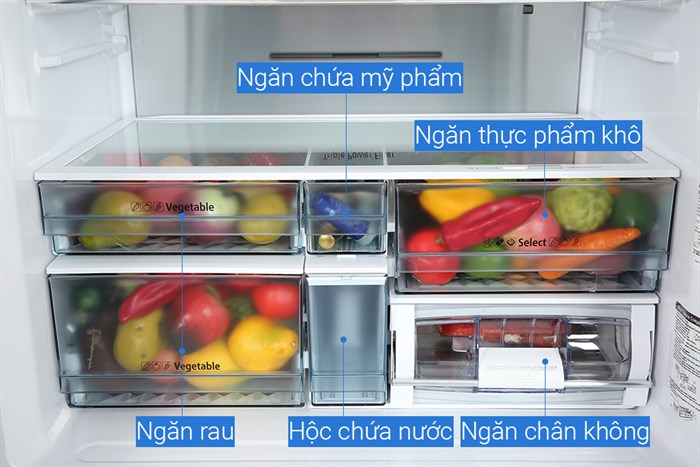 Tủ Lạnh Hitachi Inverter 569 Lít Multidoor R-WB640VGV0 GBK&nbsp;