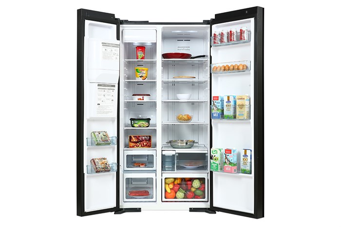 Tủ Lạnh Hitachi Inverter 573 Lít Side By Side R-SX800GPGV0 GBK