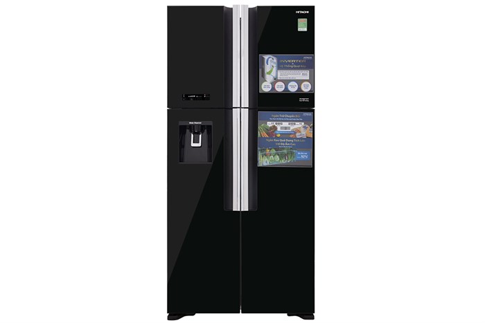 Tủ Lạnh Multi Door Hitachi Inverter 540 Lít R-FW690PGV7X GBK
