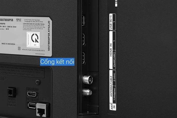 Smart Tivi LG 4K 50 Inch 50UT8050PSB