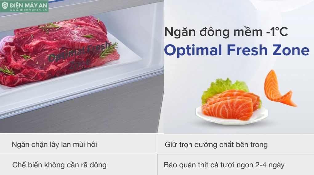 Tủ Lạnh Samsung Inverter 236 Lít RT22M4032BU/SV