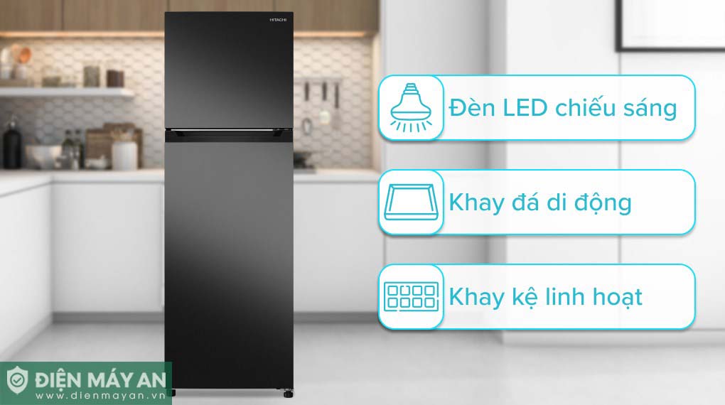 Tủ Lạnh Hitachi Inverter 260 Lít HRTN5275MFUVN 