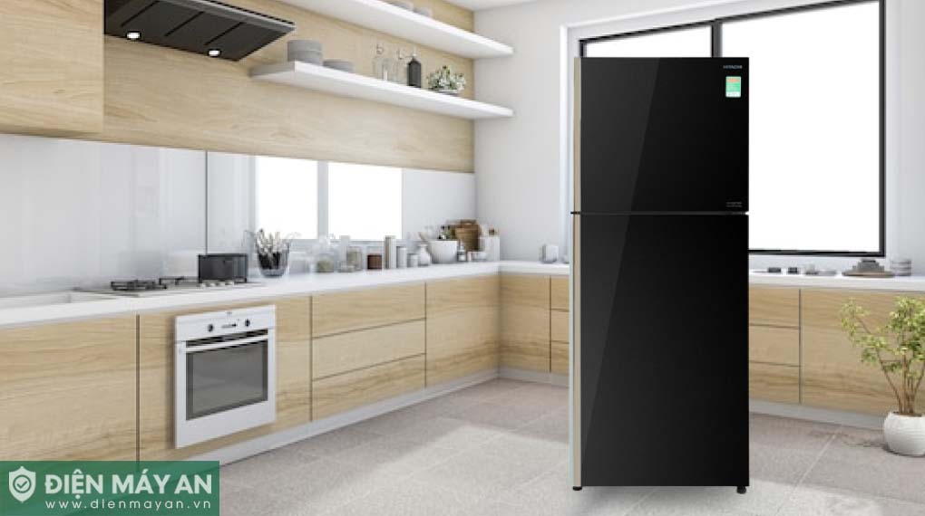 Tủ Lạnh Hitachi Inverter 339 Lít R-FVX450PGV9 GBK